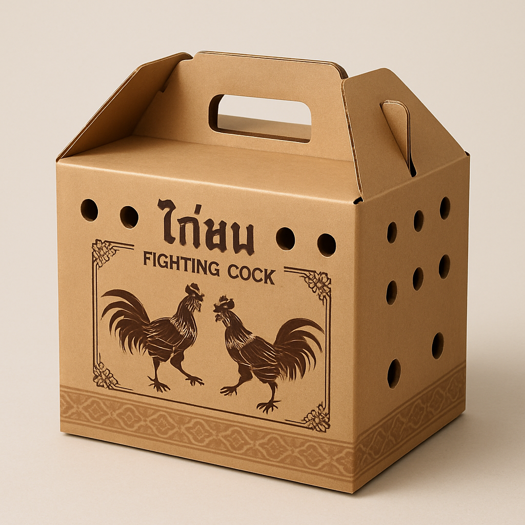 กล่องไก่ชนแบบไหนที่เหมาะกับการขนส่งระยะไกล?